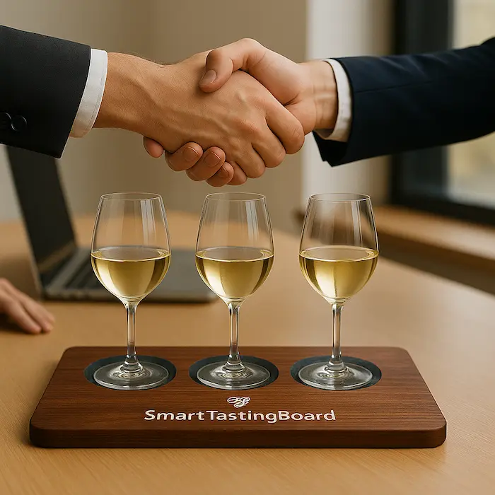 SmartTastingBoard Event-Formate – Weinreise, Vergleich und Genussabende