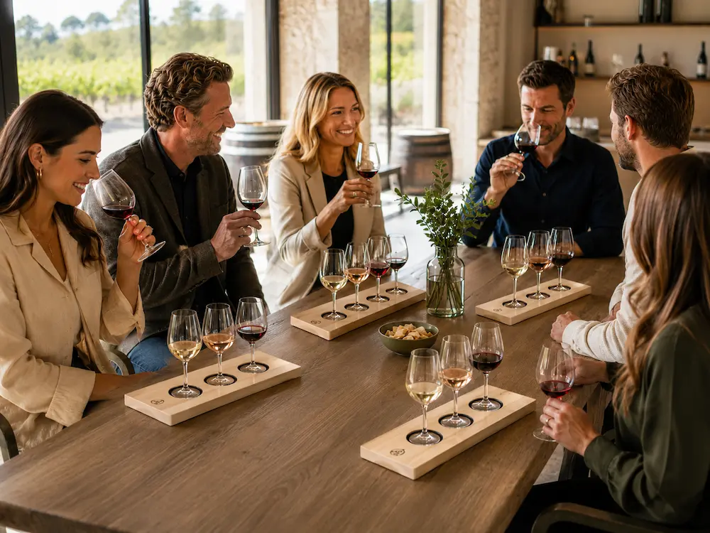 Klarer Ablauf bei schlüsselfertigen Tasting-Events mit SmartTastingBoard